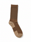 Brown THAT GUY™ Hybrid Dress/Athletic Sock